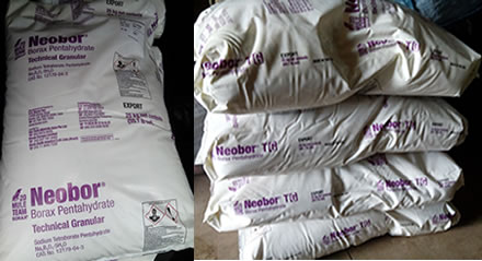 Nigeria Borax Borate Sodium Tetraborate Pentahydrate